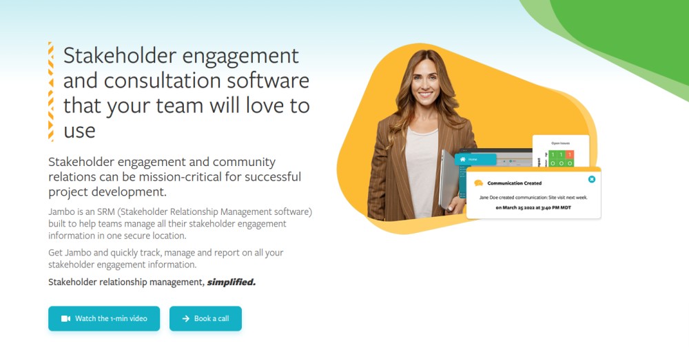 Jambo - Stakeholder Relationship Management Software