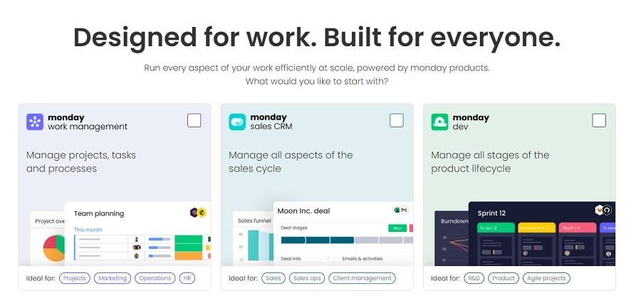 Monday - Project planning platform