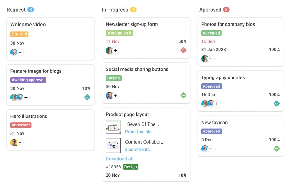 Progress tracking and adjust accordingly