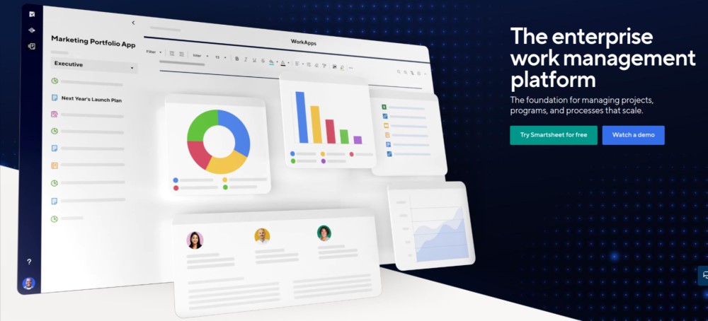 Smartsheet - Enterprise work and team management platform