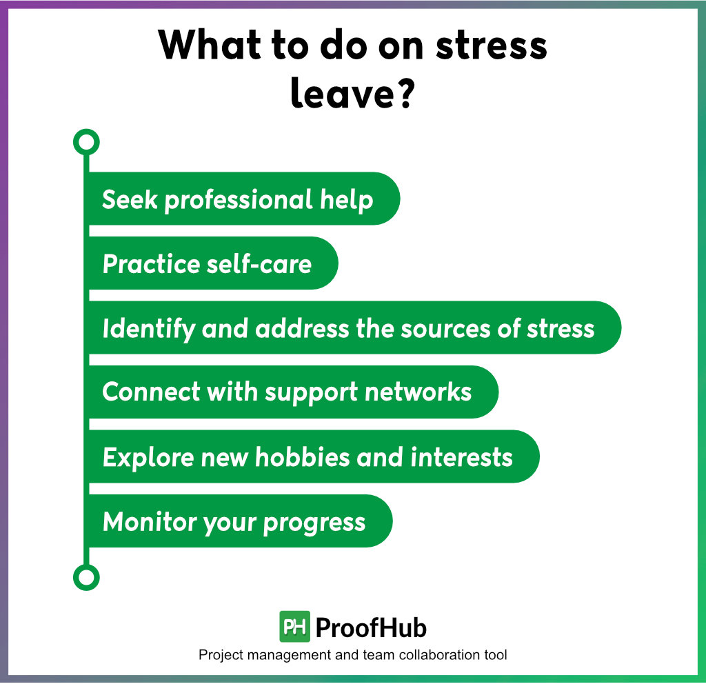 What to do on stress leave