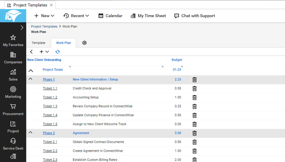 ConnectWise Manage as best alternative to wrike