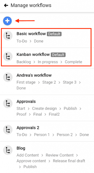 Create custom workflow