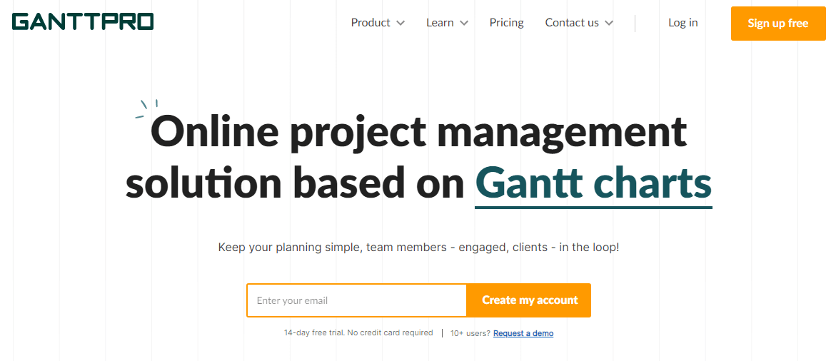 GanttPro as Clubhouse.io Alternatives