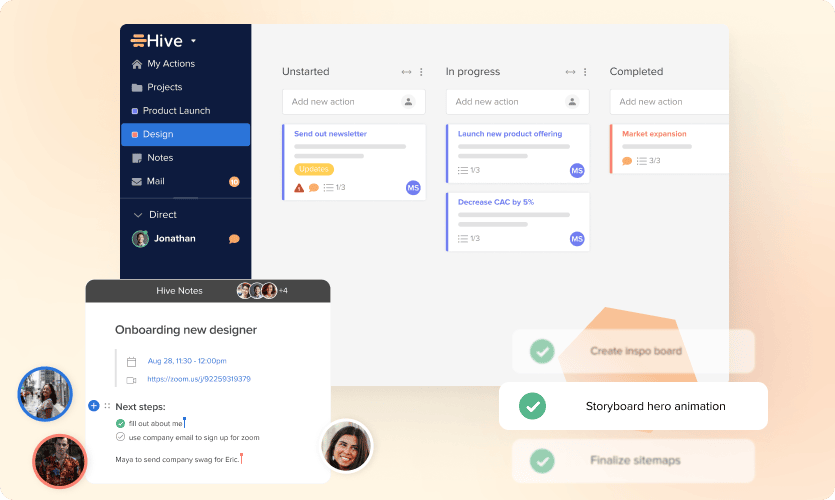 Hive: project management software