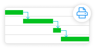 Print Gantt charts