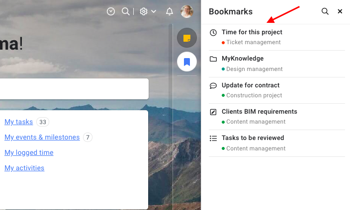 Organize key information in ProofHub stickies