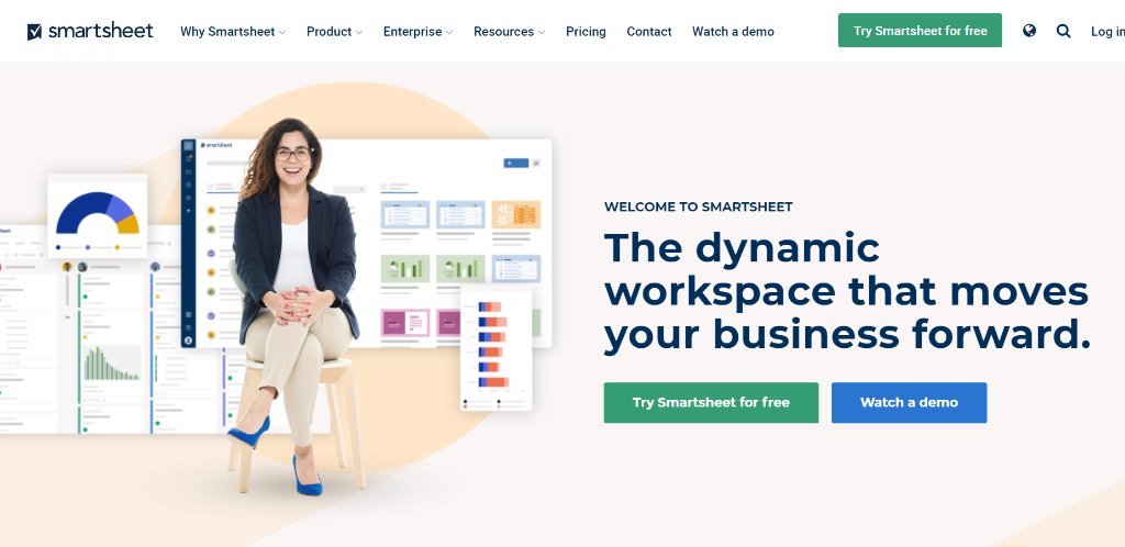 Smartsheet as teamwork alternative